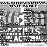 Downtown ARTIVISTA TIME TABLE