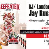 Jay Russell /Body Drummin', London, UK/ live from Hacienda beach, Lozenetstz, BG.