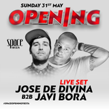 Javi Bora b2b Jose de Divina #SpaceOpening Fiesta 2015 (Flight Club)