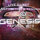 Aspington and Kenuna live dj set Genesis festival 2013