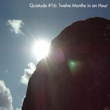 Quietude #16: Twelve Months in an Hour