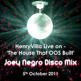 HenryVilla - Joey Negro Disco House Mix, Onlyoldskool Radio 05.10.2011
