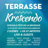 Fête de la Musique 2015 @ Terrasse Krescendo by Evan Hays b2b Lowel