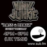 VINYL JUNKIE - Live on Sub.FM - 1st June 2012 - BASS!!