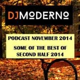 DJ MODERNO NOVEMBER 2014: Some of the best second half 2014