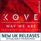 2014-07-13 July Week 2 New UK Chart Releases (The Dance Mixes)