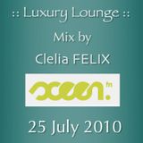 Clelia FELIX - Luxury Lounge - Sceenfm - July 25
