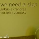Gabriele D'Andrea feat. John Biancale - We Need I Sign (Frenk Dj & Joe Maker Remix)