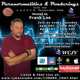 Paranormalities & Ponderings Radio Show with guest Andre Wullaert!