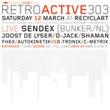 D-Jack at "Retroactive 303" at Recyclart (Brussel - Belgium) - 12 March 2005