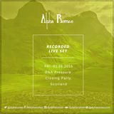 DJ Alpha Romeo Liveset @ RNA Pressure Closing Party (Scotland)