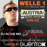 AUSTRIA MUSIC SHOW KW. 42 auf Welle 1 Hosted by Guenta K - Global Deejays in the Mix