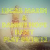 Lucas Marin & Dannie Hope djset - Play com Chris Geddes & Richard Collburn (Belle and Sebastian)