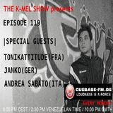 Janko @ The K-MEL SHOW - Cuebase-FM - 02.09.2013