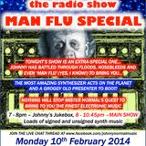 THE JOHNNY NORMAL "MAN FLU" SYNTHY RADIO SHOW 38 - 10TH FEB 2014
