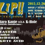 FLIP! @ Bar Shifty Hard Techno DJ Mix by CHiE Nakajima 26 Dec 2015
