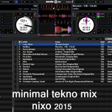 Minimal Tekno mix - Nixo 2015