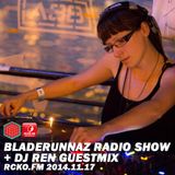 BLZ Radio Show w/ DJ REN + Mentalien @ RCKO.FM 2014.11.17