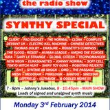 THE JOHNNY NORMAL RADIO SHOW 37 - 3RD FEB 2014