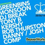 Greenbins - Rejuvenation, Leeds (Breaks Room) 28 June 2014