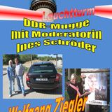 Wolfgang Ziegler im DDR-Mugge mit Moderatorin Ines Schröder