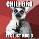 It's just music