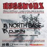 BASSWORX ft. North Base - Woodle B2B Espace - July 2015