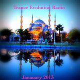 TRANCE EVOLUTION RADIO: JANUARY 2013, CHARTED