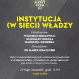 W stronę instytucji krytycznej INSTYTUCJA (W SIECI) WŁADZY