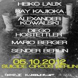 Alexander Kowalski @ Damage Music Label Night - Suicide Circus Berlin - 05.10.2012