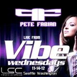 DJ Pete Fabian LIVE from VIBE @ Last Supper Club 11-14-12