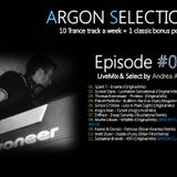 Argon Selection - Episode 033 - LiveMix & Select by Andrea Argon