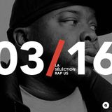 MARS 2016 : LA SÉLECTION RAP