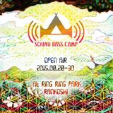 YUTA@SOUND BASS CAMP(北海道, HOKKAIDO) TECHNO to GOA MIX 2015.08.30