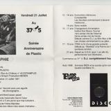 Tape recorded at 37°5 in Estaimpuis in 1988 dj Plasic ( Pascal "Amnesia" Panté )