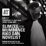 Slimzo's Sessions - Slimzee B2B Mumdance w/ Riko Dan and Novelist - 17th July 2014