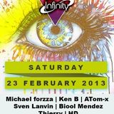 dj Hd @ Le Cube goes Club Infinity 23-02-2013