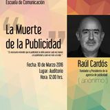 La muerte de la Publicidad con Raúl Cardós en Radio Anáhuac