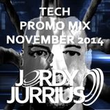 Jordy Jurrius - Tech Promo Mix November 2014