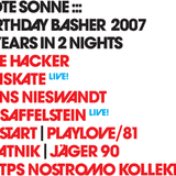 Gesaffelstein (Live!) @ Rote Sonne Birthday Basher 2007 (2007.08.04 - Germany)