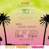 ANDRÉS GARCÍA SUNSET DECK BY ENJOY COQUIMBO (summer 2015 La Serena)