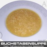 Die leckere Buchstabensuppe