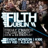 Filth Live set 2/3/2012