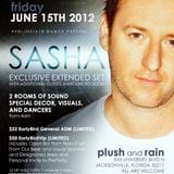 Sasha - Live at PLUSH, Jacksonville, FL (15-06-2012)