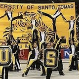 DJ Flash Freestyle with Teacher Ariel and Arlene De Guzman - UST Cheer Dancing Competition