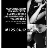 Pinie Wang at KlangTheater, Radiokulturhaus Wien