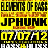 Elements of Bass - Live @ Bass & Bliss - 07/07/12