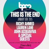RICHY AHMED B2B LAUREN LANE, THE END @MAMITAS BPM 2015