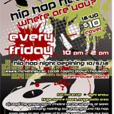 FRIDAY HIP HOP NIGHT