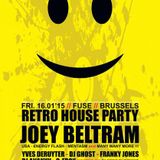 dj Anakyn @ Fuse - Retro house party 16-01-2015
